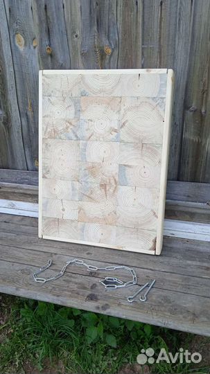 Стенд, щит, цель для метания ножей большая новая