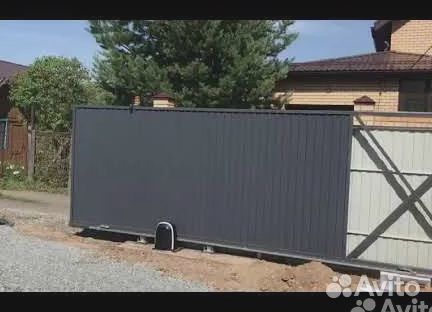 Ворота из металла 6м