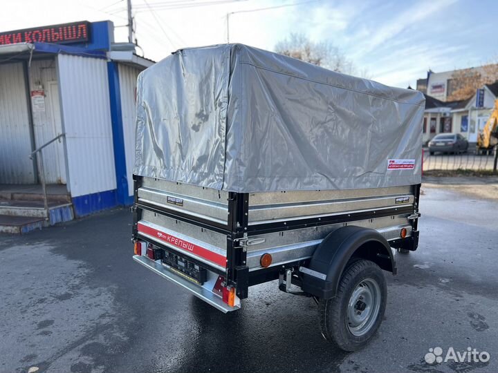 Продам прицеп Крепыш 8213 03 высокий тент