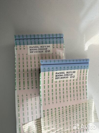 Шлейфы пара samsung BN96-39821F BN96-39820F