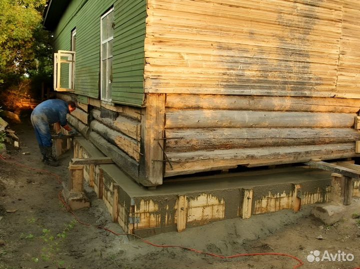 Реконструкция домов, ремонт домов, замена венцов