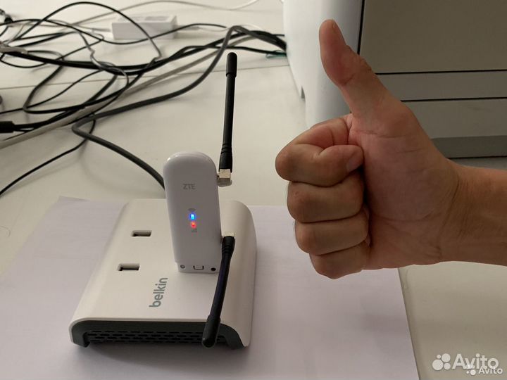 4g wi fi роутер модем + антенна + безлимит