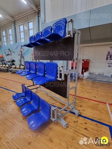 Мобильные трибуны на 12 мест