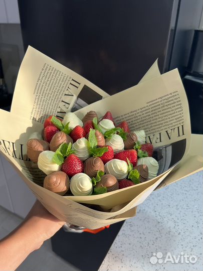 Клубника в шоколаде