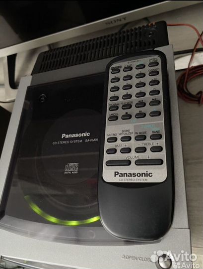 Музыкальный центр panasonic sa pm