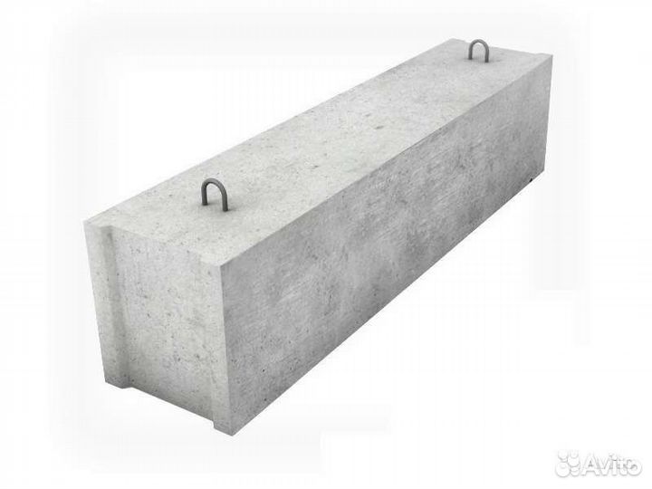 Фундаментный блок фбс 12-6-6 1180*600*580, 0,96т