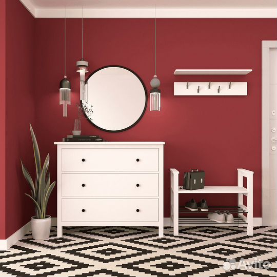 Тумба с 3 ящиками