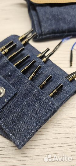 Набор спиц для вязания KnitPro Denim