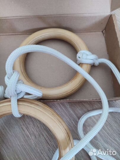 Гимнастические кольца деревянные