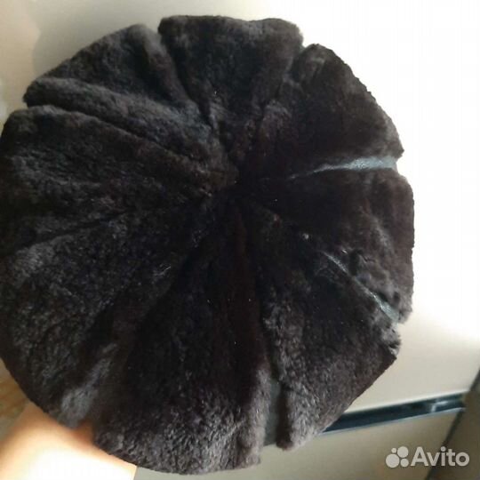 Меховая женская кепка