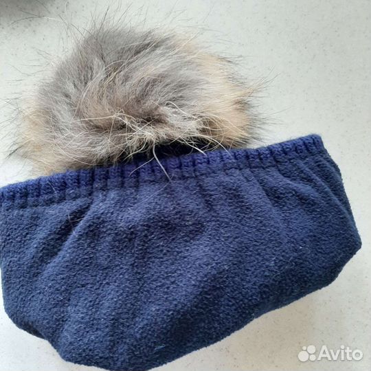 Комплект зимний шапка+снуд+перчатки