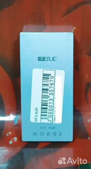 MP3 плеер benjie m36 8gb