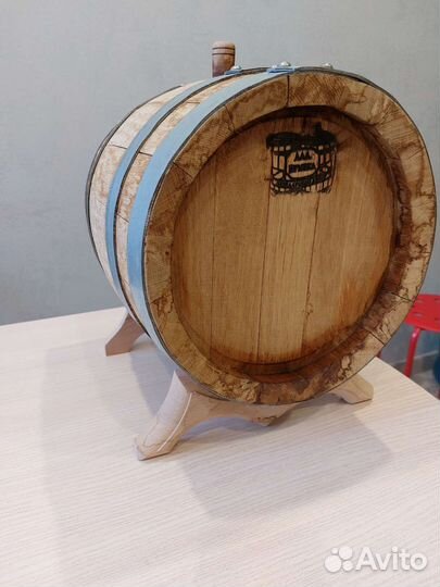 Дубовая бочка полная 10л