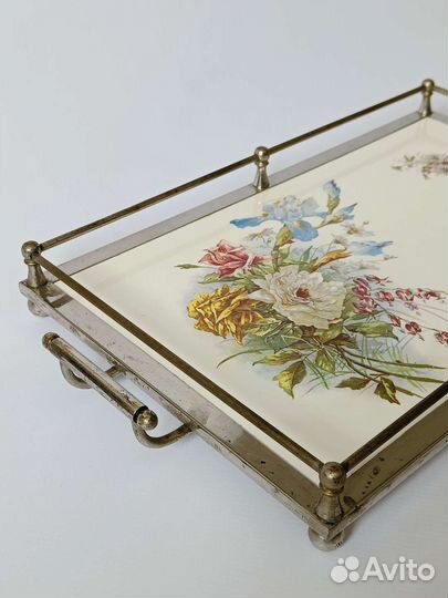 Антикварный поднос