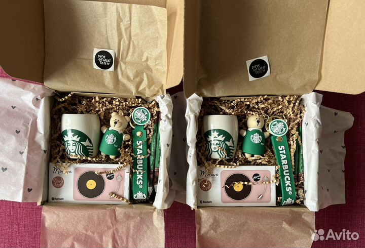 Набор Starbucks с чашкой и колонкой Alive audio