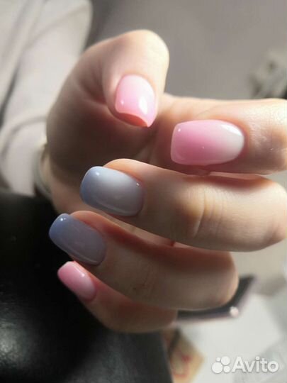 Маникюр, гель лак, укрепление, коррекция ногтей