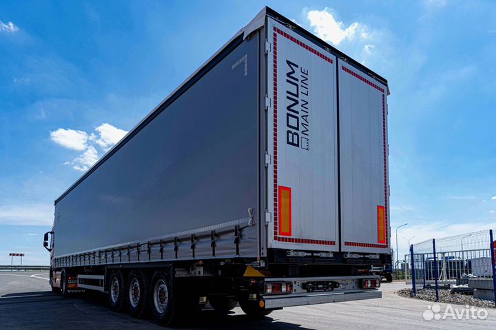 Полуприцеп шторный Bonum 914296-04, 2024