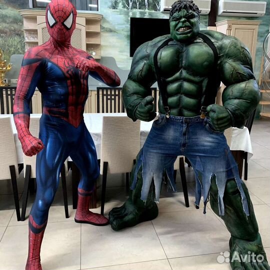 Супергерои аниматоры на праздник