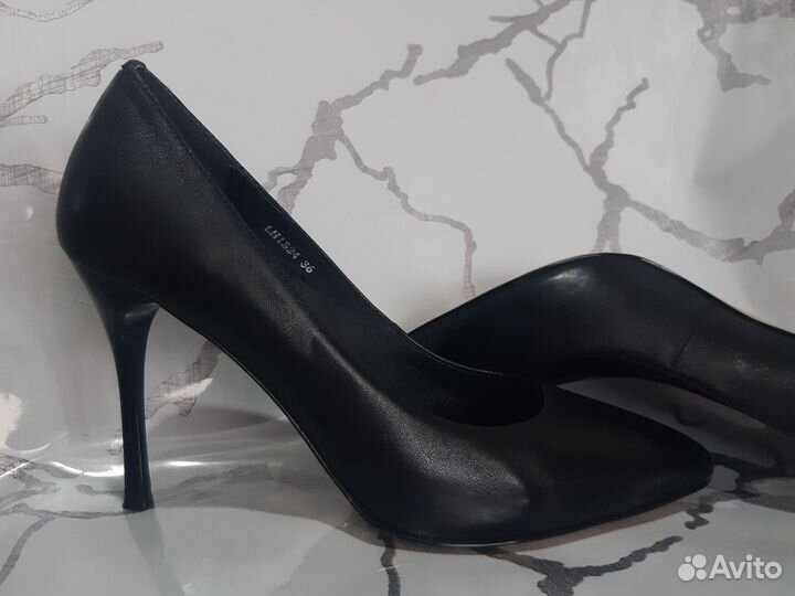 Туфли кожаные