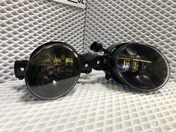 Диодные птф туманки nissan кашкай infiniti