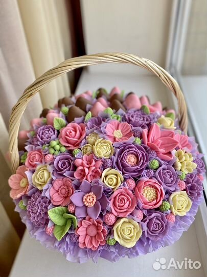 Цветы из бельгийского шоколада