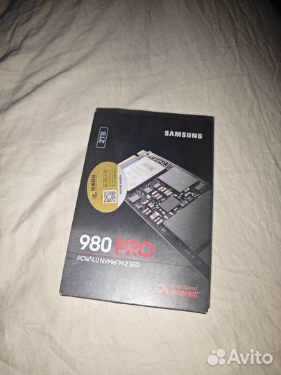 SSD M.2 накопитель Samsung 980 PRO 2 TB