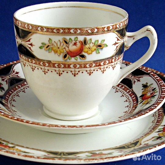 Чайное трио.sutherland.Англия.Фарфор.Кофейное