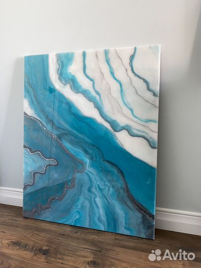 Картина из эпоксидной смолы на заказ