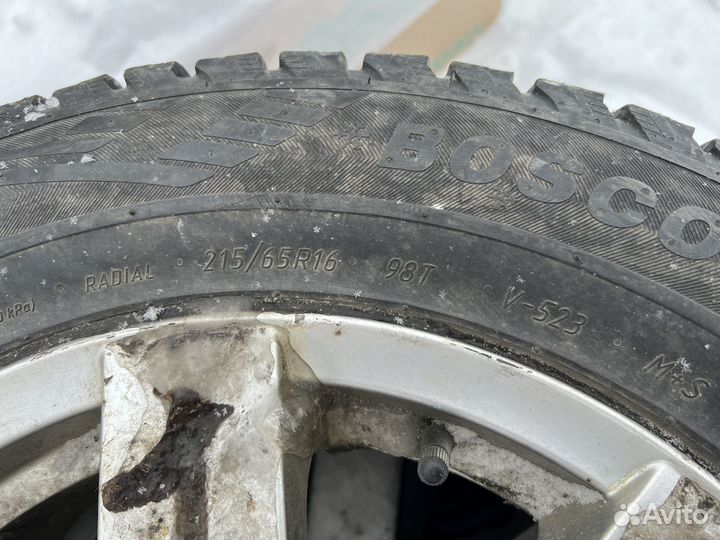 Колеса Диски в сборе зима 215/65r16 на Nissan
