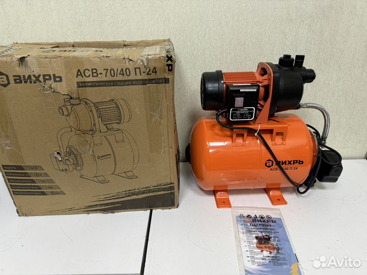 Автономная станция водоснабжения Вихрь асв-70/40 П