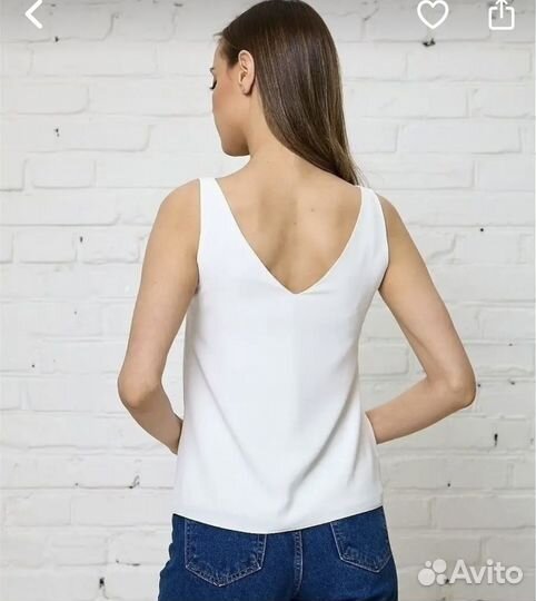 Топ женский белый