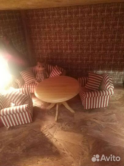 Деревянный дом для кукол ручная работа