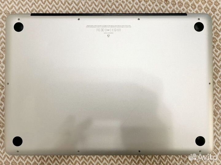 Macbook pro 15:АКБ100%+i7+SSD756Gb+16RAM+MacOS2024