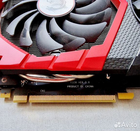 MSI GeForce GTX 1060 gaming X 3GB без эксплуатаци
