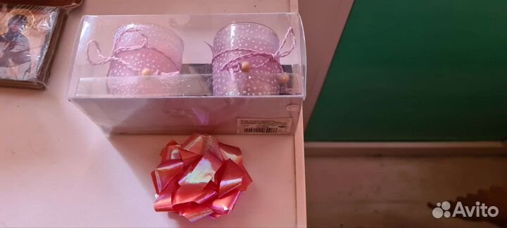 Свечи декоративные и брелок д/ сумки