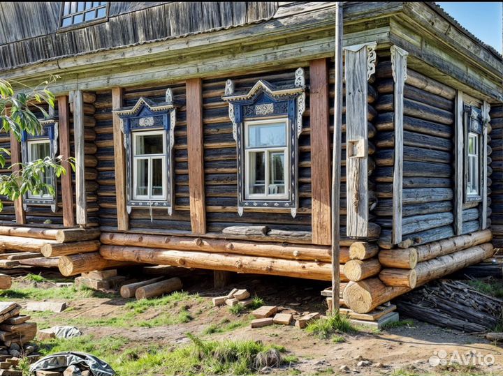 Реконструкция домов, ремонт домов, замена венцов