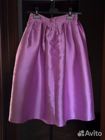 Юбка праздничная атласная