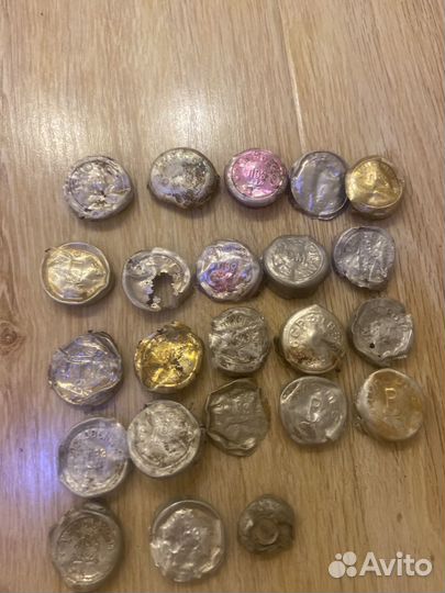 Советские крышки от водки тлвз