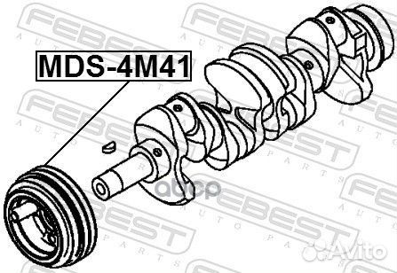 Шкив коленвала 4M41 MDS4M41 Febest