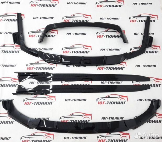 Комплект дооснащения BMW X7 G07 черный глянец