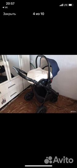 Коляска 3в 1 tutis tapu