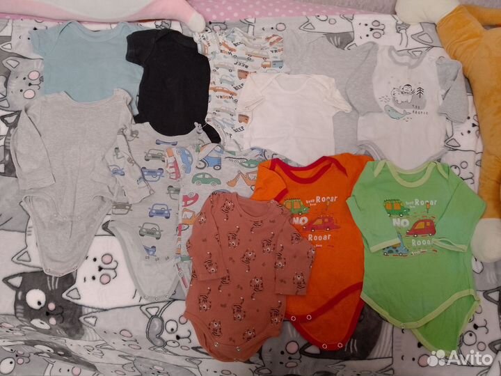 Вещи для мальчика 6-9 мес пакетом