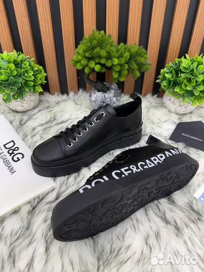 Кроссовки мужские натуральная кожа