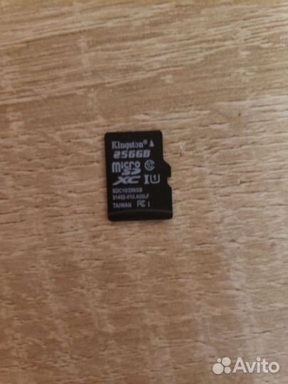 Карта памяти MicroSD 256gb