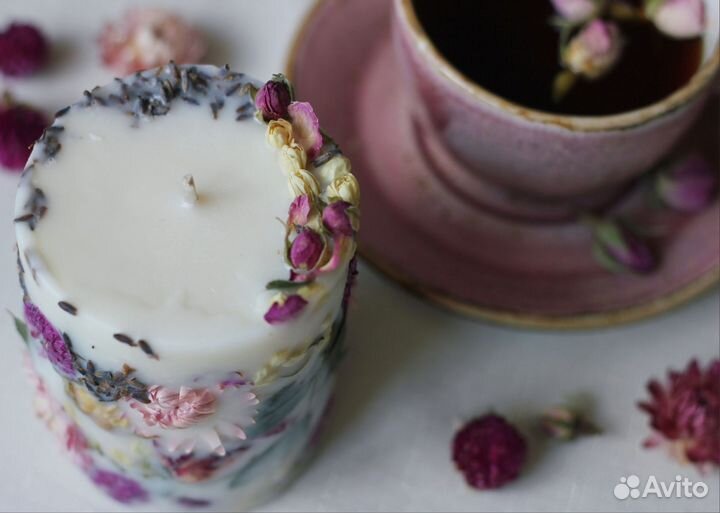 Ботанические арома свечи