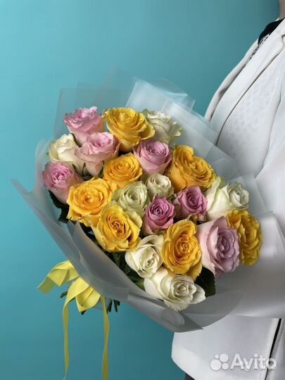 Живые цветы букеты