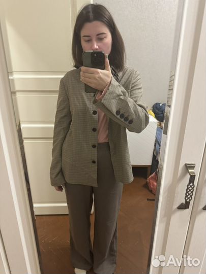 Рубашка в клетку i am studio в идеальном состоянии