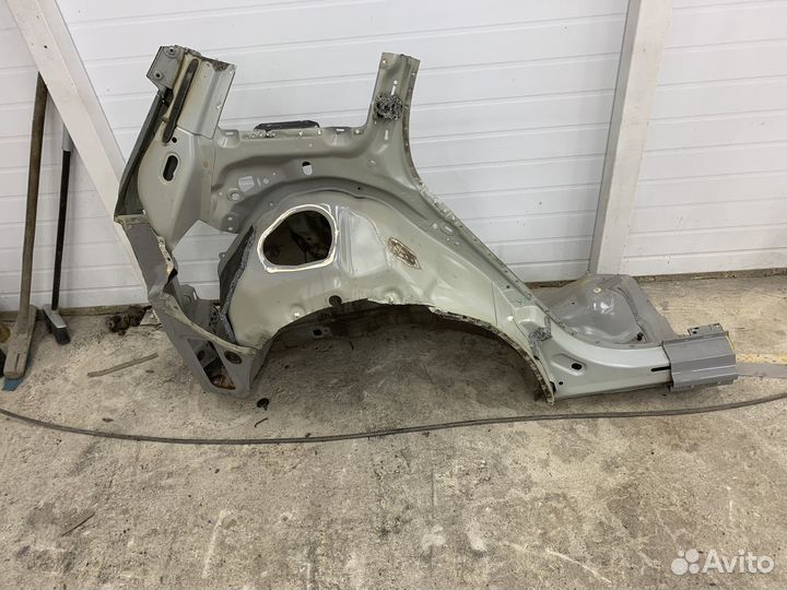 Лонжерон задный правый skoda karoq