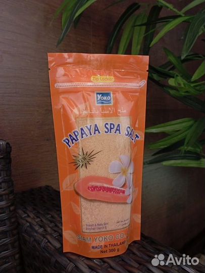 Скраб для тела yoko Солевой Папайа 300 гр