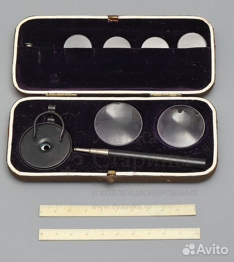 Старинный офтальмоскоп «Liebreich's Ophthalmoscope